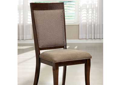 Woodmont Walnut Side Chair [Set of 2],Furniture of America