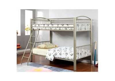 Lovia Twin/Twin Bunk Bed,Furniture of America