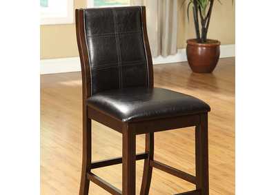 Image for Townsend Brown Cherry Counter Height Chair [Set of 2]