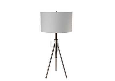 Image for Zaya Brushed Steel Table Lamp