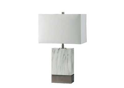 Image for Faith White Table Lamp