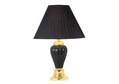 Light Black Table Lamp (6/Box)