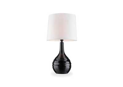 Ida Black Table Lamp
