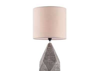 Zoe Silver Table Lamp