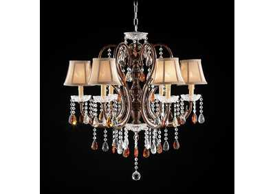 Image for Juliet Golden Brown Ceiling Lamp