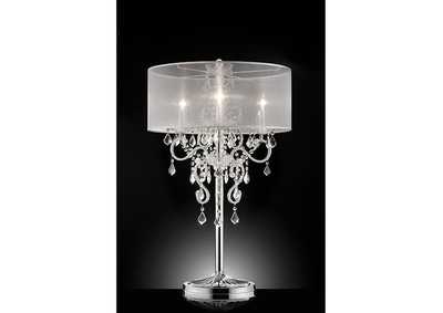 Rigel Silver Table Lamp