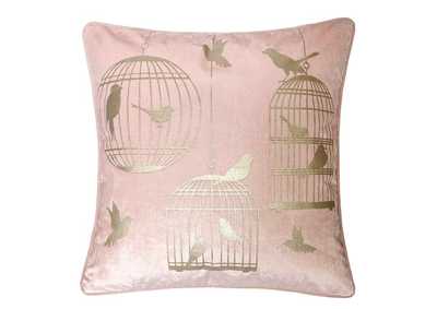 Rina Light Pink Accent Pillow