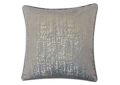 Belle Silver Accent Pillow