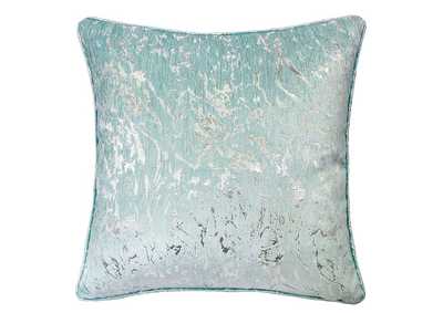 Bria Light Teal Accent Pillow