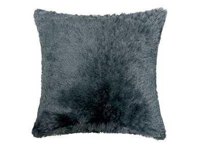 Hilary Dark Gray Accent Pillow