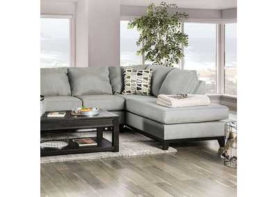 Bridie Gray Sectional,Furniture of America