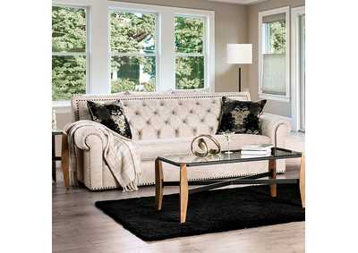 Parshall Beige Sofa,Furniture of America