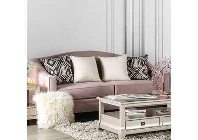 Campana Blush Pink Sofa,Furniture of America