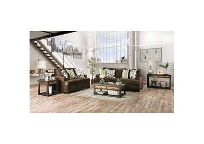 Taliyah Brown Sofa,Furniture of America