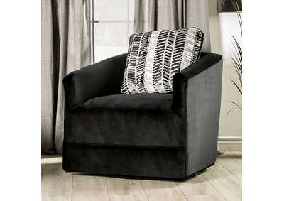 Modbury Black Chair,Furniture of America