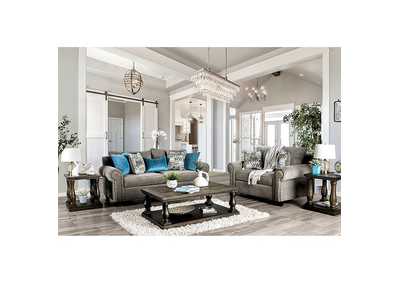 Mott Gray Sofa,Furniture of America