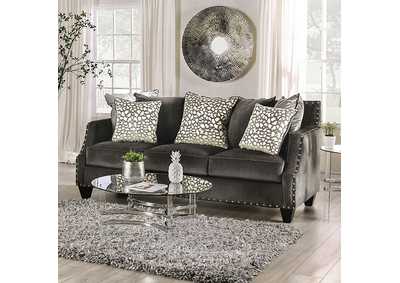 Hendon Gray Sofa,Furniture of America