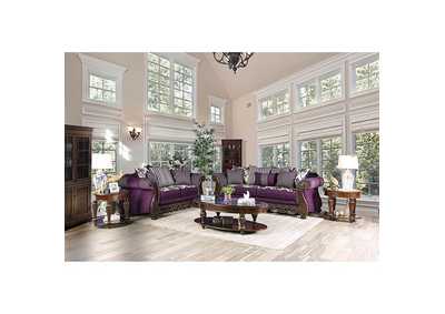 Emilia Purple Sofa