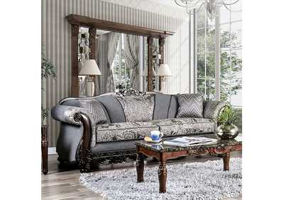 Newdale Gray Sofa,Furniture of America