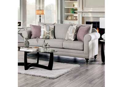 Kacey Light Gray Sofa,Furniture of America