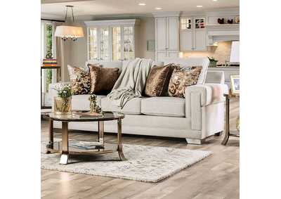 Emely Light Gray Sofa,Furniture of America