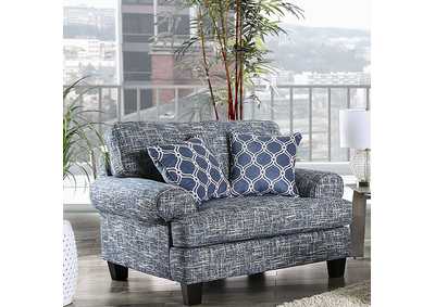 Pierpont Blue Chair,Furniture of America
