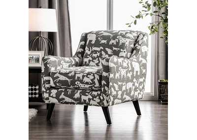 Image for Patricia Animal Pattern Chair