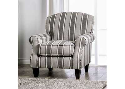 Ames Striped Chair,Furniture of America