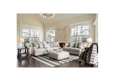Christine Light Gray Sofa,Furniture of America