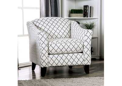 Verne Diamond Chair,Furniture of America