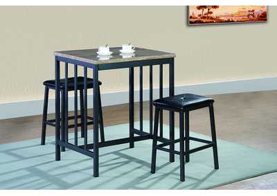Image for White Counter Height Table w/2 Stools