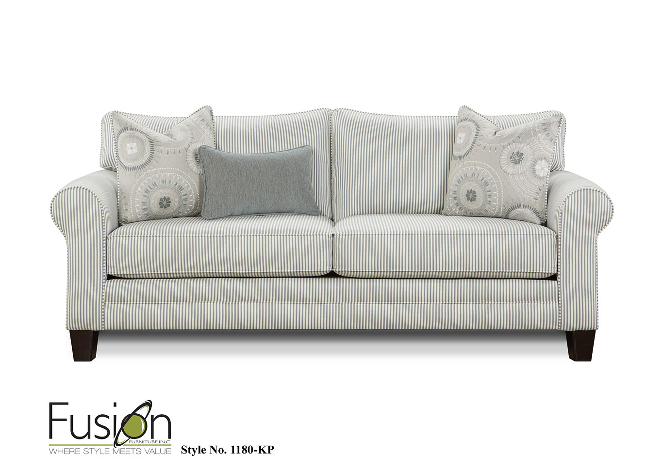 Longboard Chambray (Revolution) Longboard Chambray Sleeper,Fusion Furniture Inc