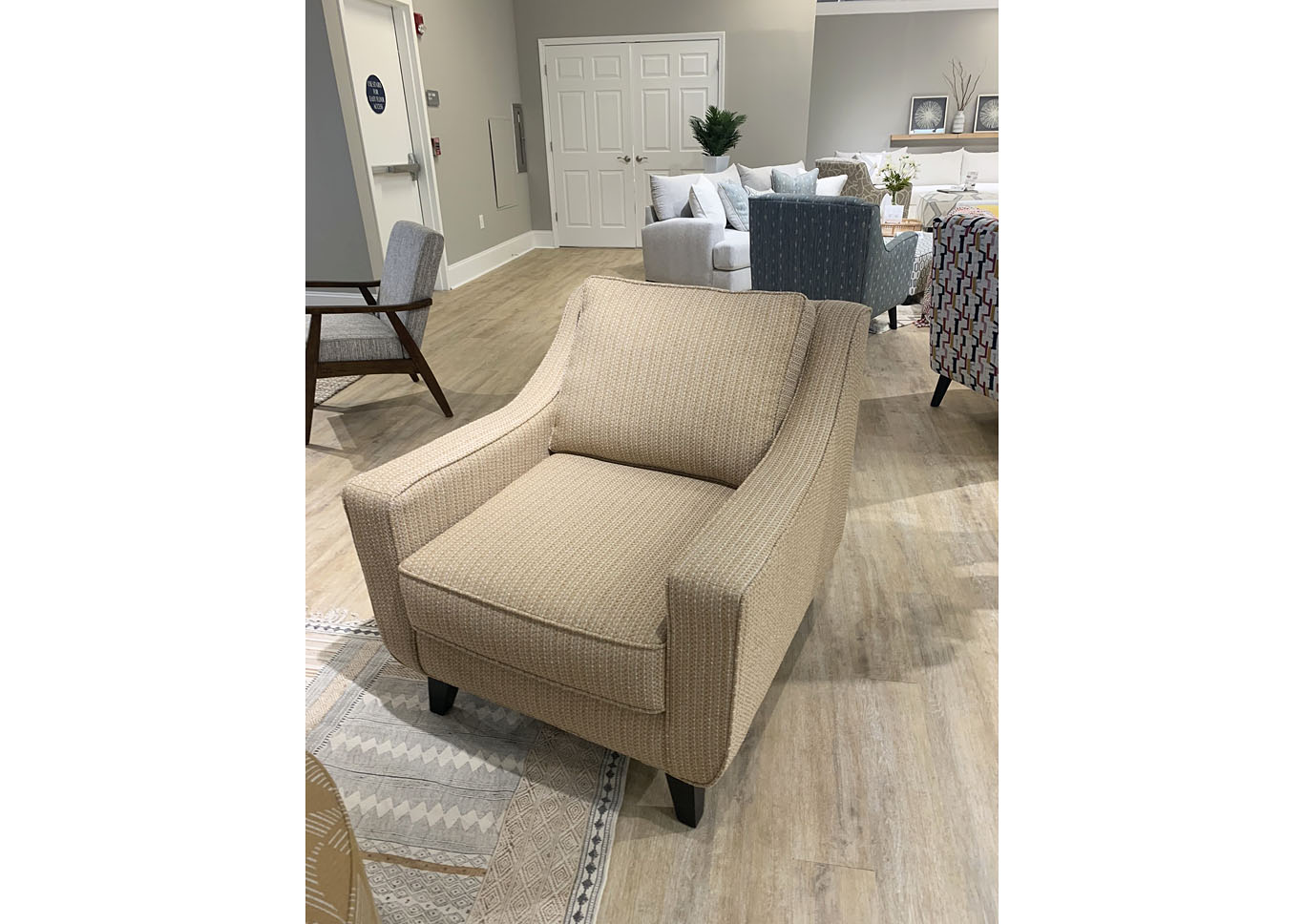 23-00KpTreatyLinen(Revolution) Kyra Topaz Chair,Fusion Furniture Inc