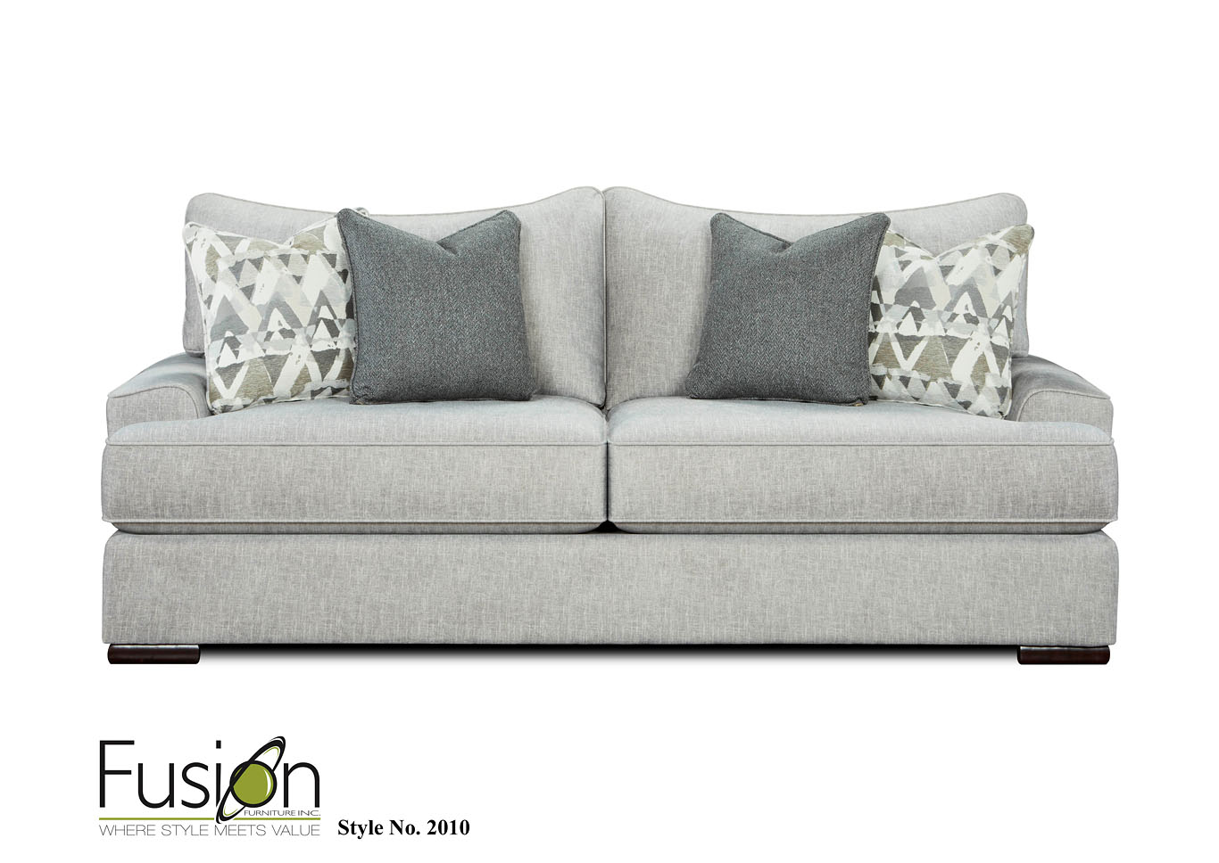 Alton Silver Alton Silver Sofa,Fusion Furniture Inc