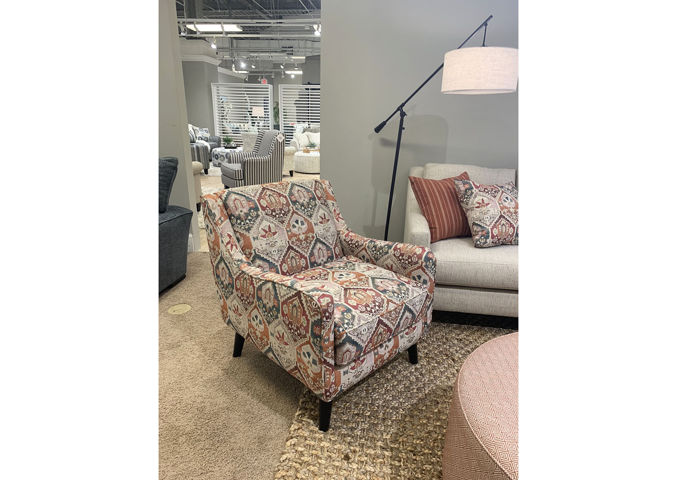 Baja Natural Banyu Sangria Accent Chair,Fusion Furniture Inc