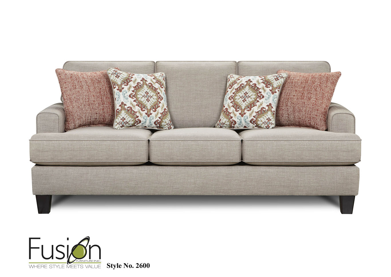 Quinn Twilight Quinn Twilight Sofa,Fusion Furniture Inc