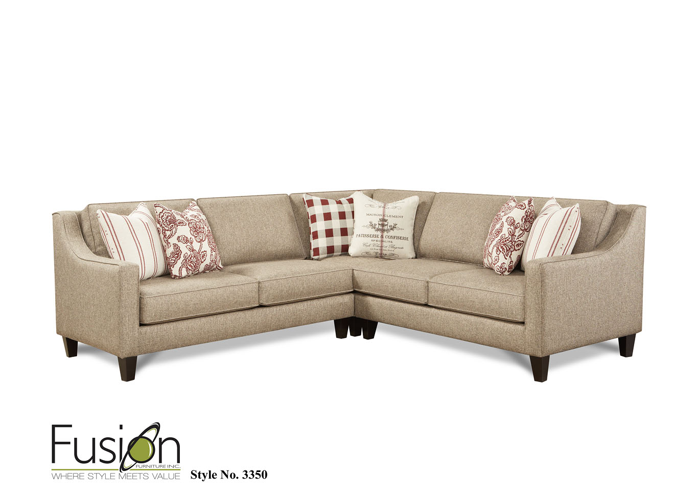 Willpower Cafe (Revolution) Willpower Cafe Loveseat,Fusion Furniture Inc