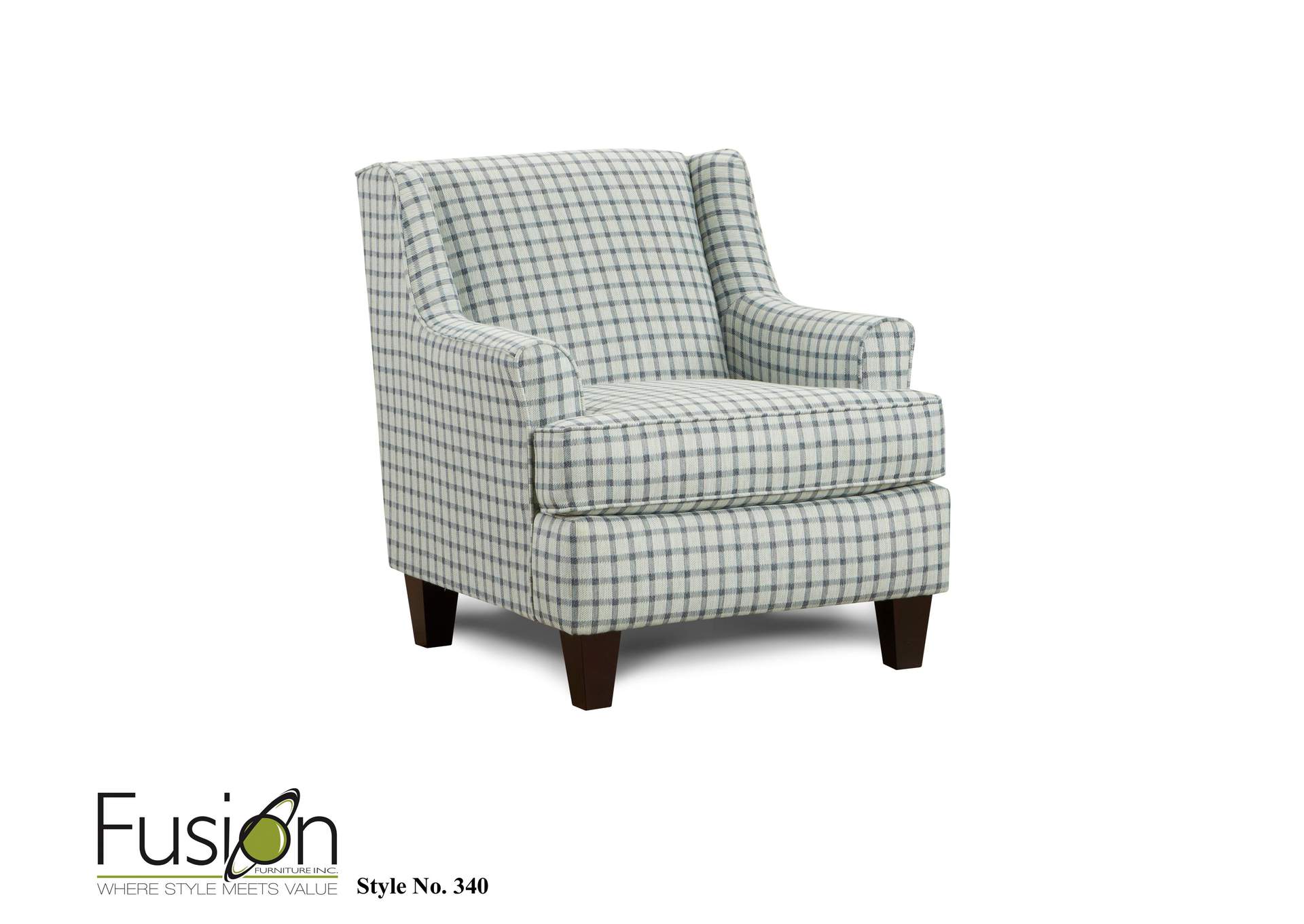 Thrillist Fog (Sustain) Howbeit Spa Accent Chair,Fusion Furniture Inc