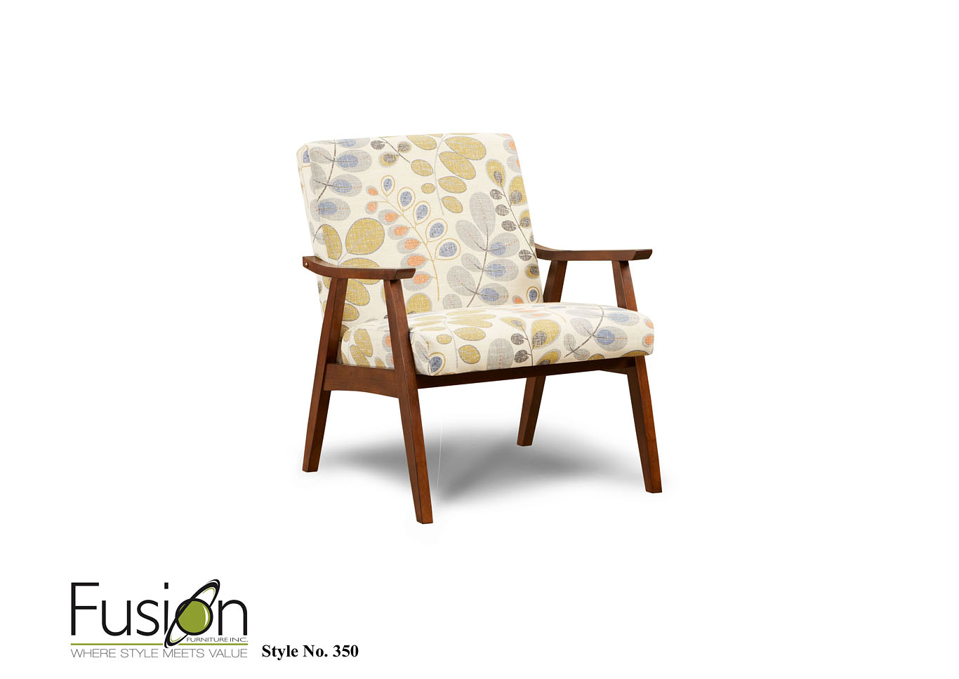 Wexler Willow Julita Metallic Chair Wooden,Fusion Furniture Inc