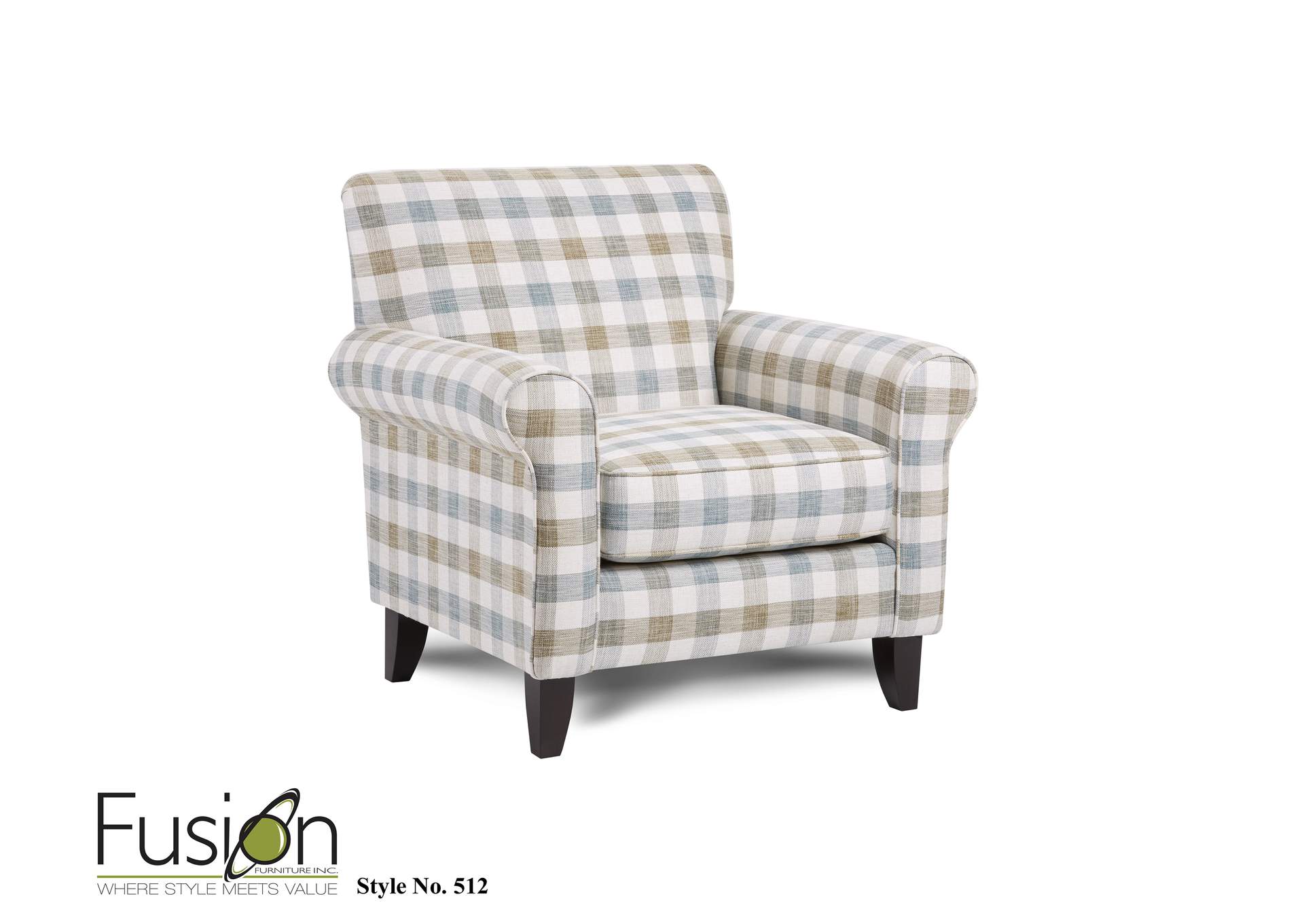 39-00KpFelixDune Mcalister Mineral Accent Chair,Fusion Furniture Inc