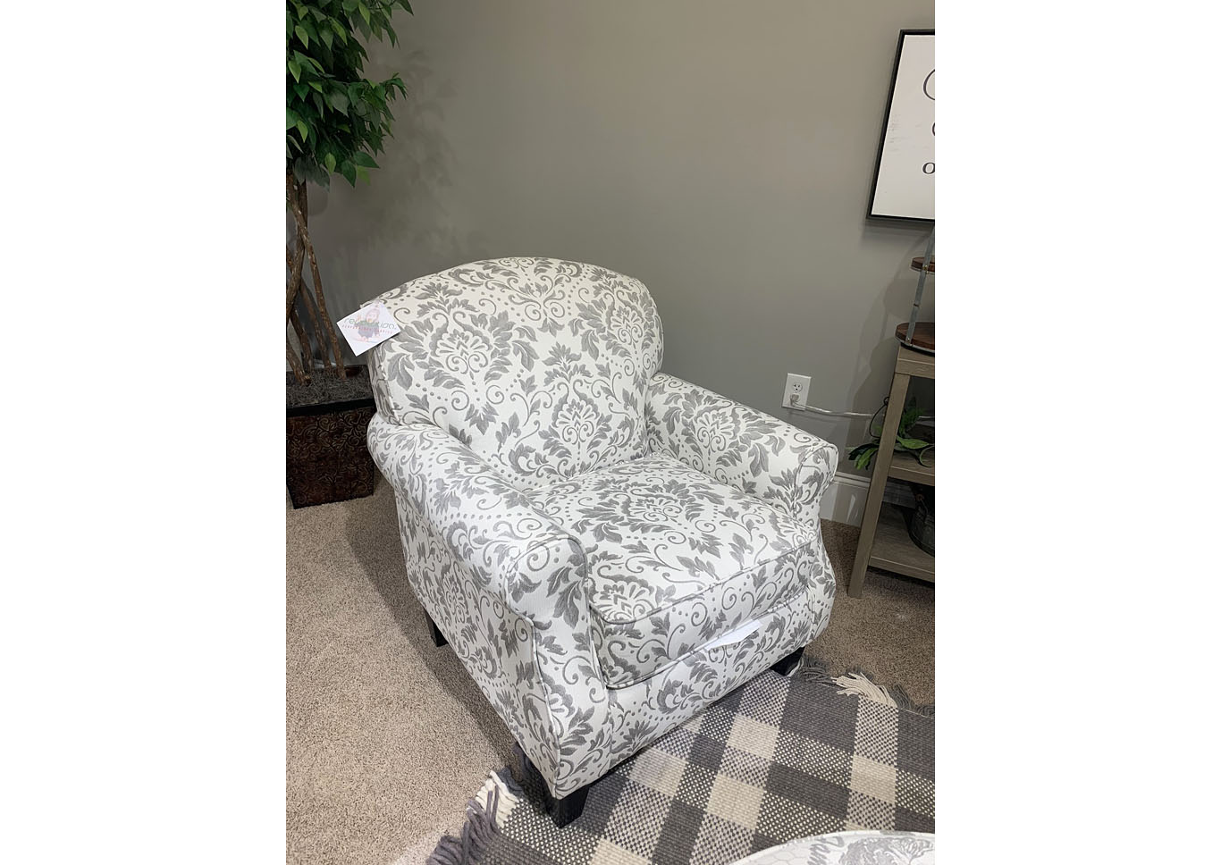 50-00KpCannonballDove(Revolution) Granite Green|Color Options- Accent Chair,Fusion Furniture Inc