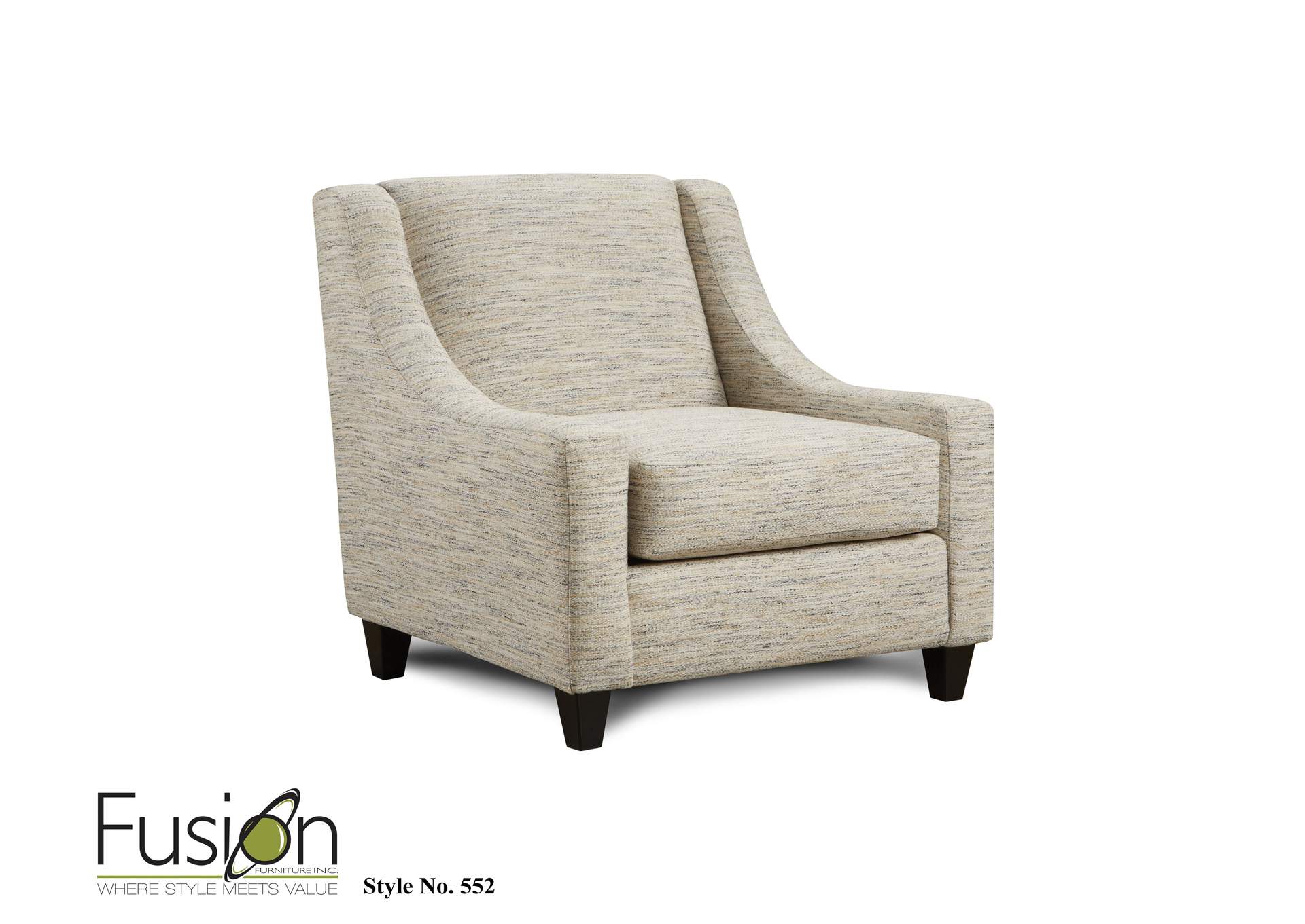 Dillist Mica Bryant Sahara Accent Chair,Fusion Furniture Inc