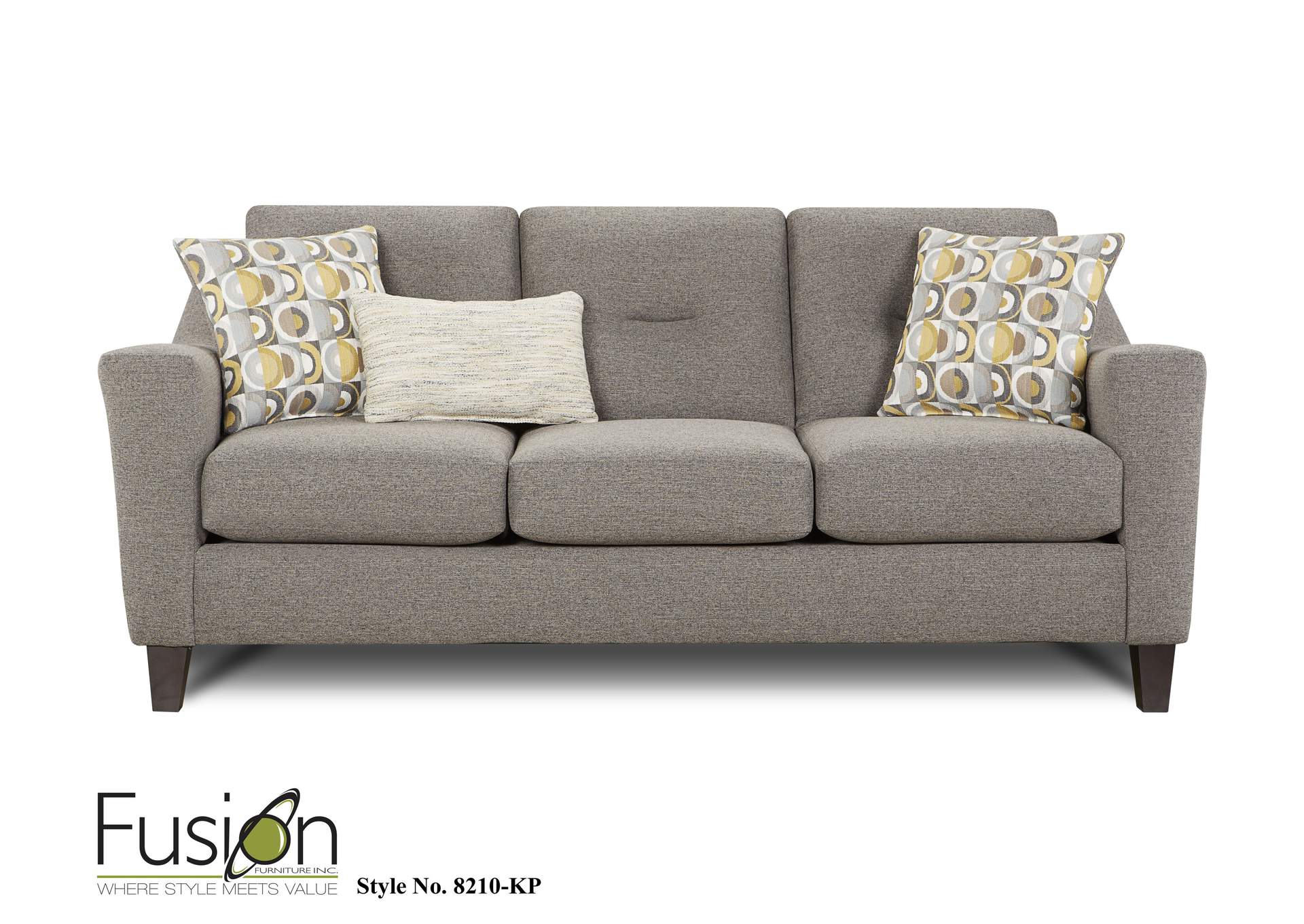 Dillist Mica Schooner Sofa,Fusion Furniture Inc