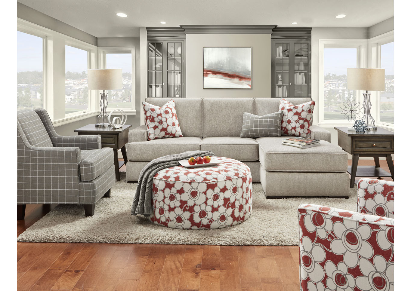 Anders Dove Tide Chair 1/2,Fusion Furniture Inc