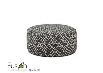 Image for Popstitch Shell (Livesmart) Hyphen Onyx Cocktail Ottoman