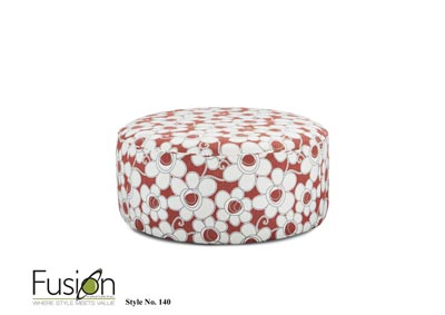 Image for Anders Dove Raelynn Paprika Cocktail Ottoman