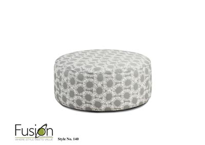 Image for Longboard Chambray (Revolution) Sunburst Powder Cocktail Ottoman