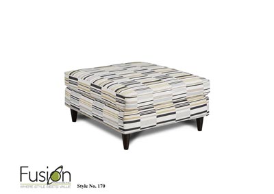 Image for Deauville Stone Talley Mineral Cocktail Ottoman