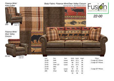 Image for Palance Mink/ Deer Valley Canyon Palance Mink/ Deer Valley Canyon Sofa
