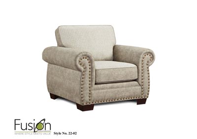 Image for Northwest Paloma Grey/ Austin Linen Northwest Paloma Grey/ Austin Linen Chair 1/2